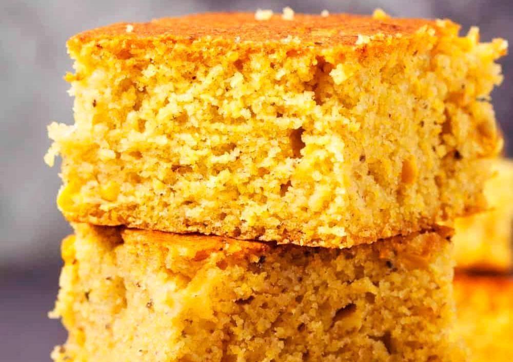 Bolo De Milharina Cremoso Com Queijo de Liquidificador