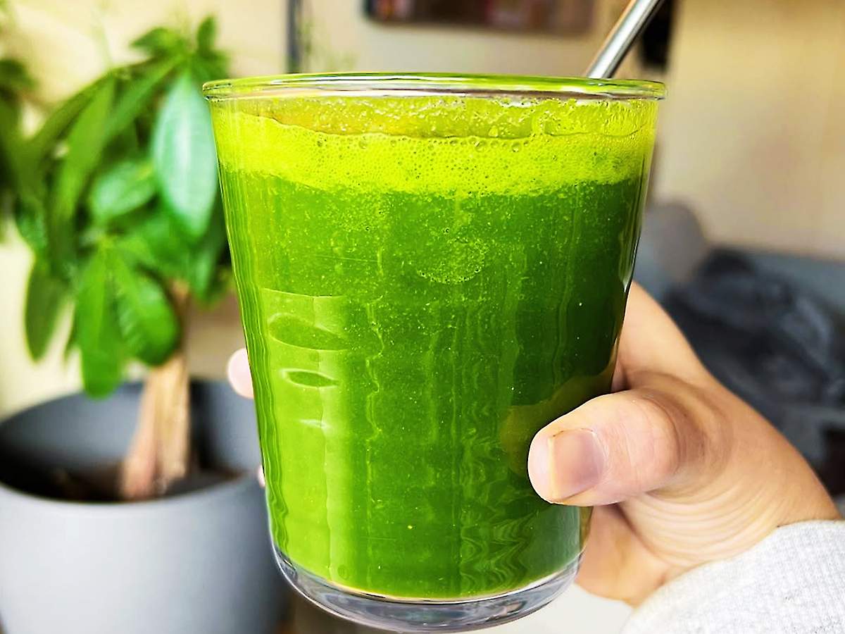 Suco Verde Detox COM Preparos Para Fortalecer a Sua Saúde