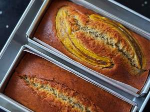 Bolo de banana fit: 3 ingredientes só!