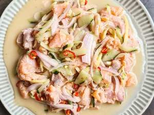 Ceviche de Salmão: Frescor que Derrete na Boca
