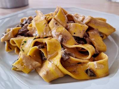 Macarrão Pappardelle + Ótimas Opções Diferentes Para Seu Almoço