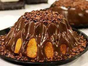 Bolo de Cenoura Com Brigadeiro Que Conquista Quem Ama Essa Combinação