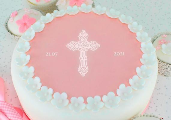 12 Receitas de Bolo de Batizado Feminino e Masculino