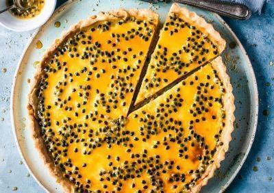 Torta de Maracujá Mousse com Biscoito espetacular para matar a vontade de doce