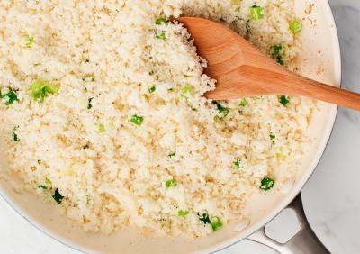 Arroz De Couve Flor Fit Low Carb Fitness