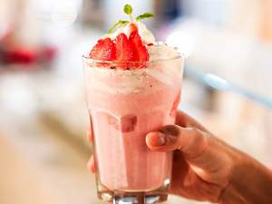 Milk shake de morango: receita cremosa perfeita