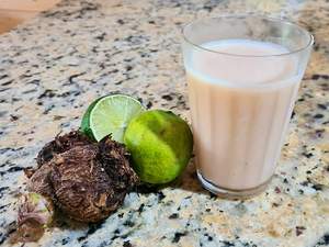 Suco de Inhame Com Limão para Melhorar A Digestão