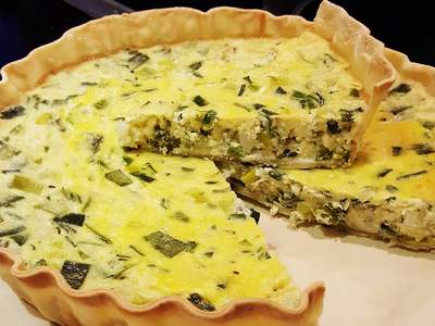 Receita de Quiche Com Massa Deliciosa + Alternativas para Testar