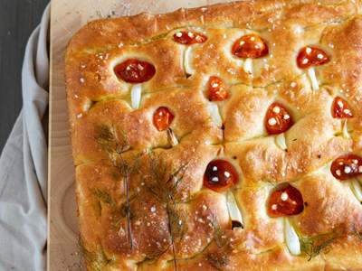 Receita de Focaccia & Outras Variações Deliciosas E Versáteis Para O Seu Paladar