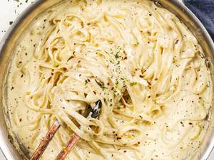 Macarrão com creme de leite: cremosidade irresistível
