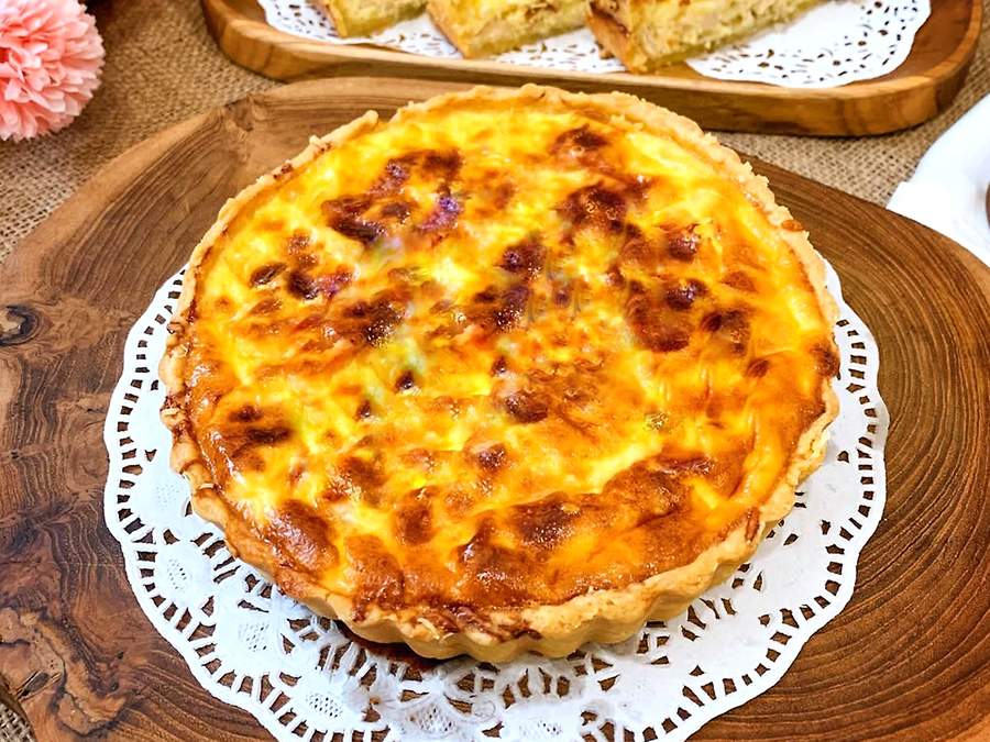 Quiche de Frango: Sabor Cremoso para Seu Almoço