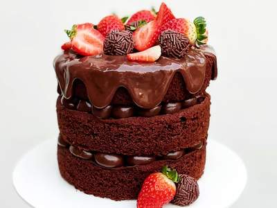 11 Receitas de Bolo Naked Cake Pelado & Várias Propostas Muito Bonitas