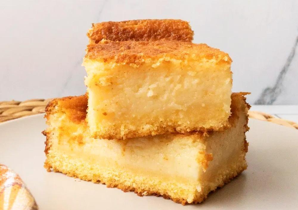 Bolo De Milho Verde Cremoso de Lata no Liquidificador com Queijo Ralado