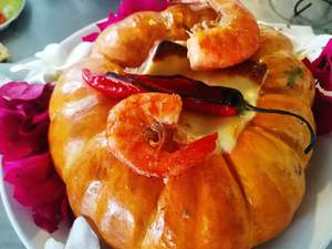 Camarão na Moranga: Sabor do Mar na Casca