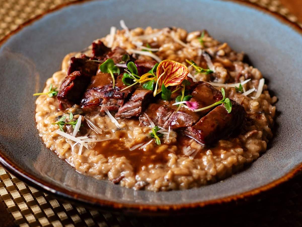 Risoto de Carne &amp; Opções Variadas Desse Delicioso Prato Italiano