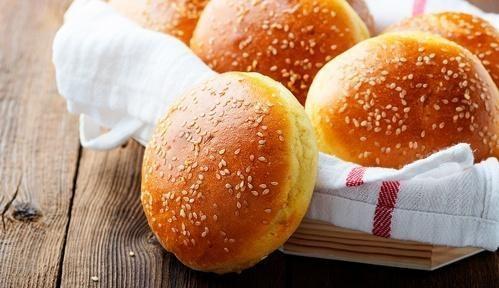 Pão de Hambúrguer Caseiro Artesanal E Também Opções Maravilhosas Para O Lanche