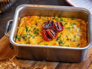 Omelete de forno: o segredo cremoso que vai surpreender