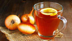 Chá De Cebola ou Casca Saboroso Para Manter A Saúde Em Dia