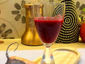 Suco de beterraba com cenoura: energia pura