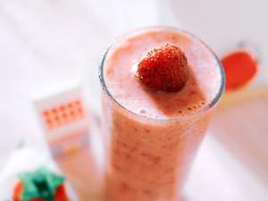 Vitamina de Morango: Sabor que Revigora