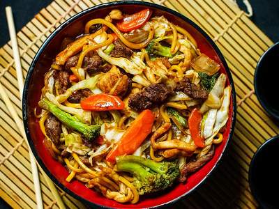 Receita de Yakisoba COM Vários Tipos de Dar Água Na Boca