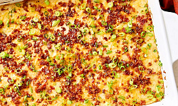 Batata Gratinada com Bacon: Cremosa e Irresistível